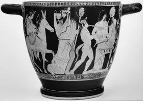 SKYPHOS (ATHENIAN, RED-FIGURE)
