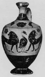LEKYTHOS (ATHENIAN, BLACK-FIGURE)