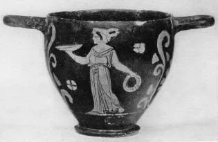 SKYPHOS (SOUTH ITALIAN, APULIAN, RED-FIGURE)