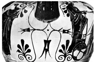 AMPHORA, NECK (ATHENIAN, BLACK-FIGURE)
