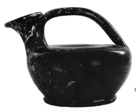 ASKOS (ATHENIAN, BLACK GLAZE)