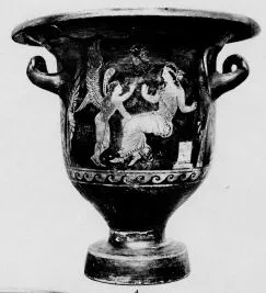 KRATER, BELL (SOUTH ITALIAN, APULIAN, RED-FIGURE)