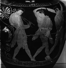 STAMNOS (ATHENIAN, RED-FIGURE)