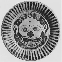 PLATE (ATHENIAN, BLACK-FIGURE)
