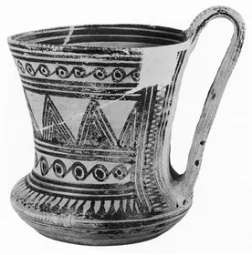 TANKARD (ATHENIAN GEOMETRIC)