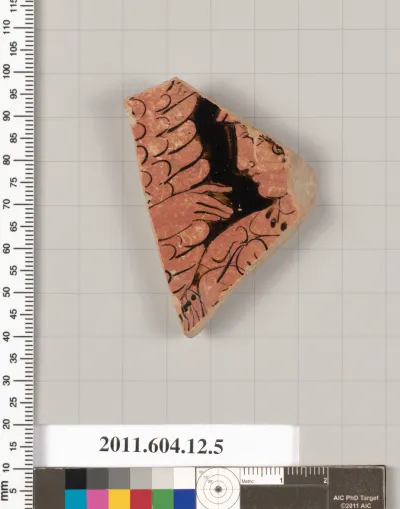 Terracotta fragment of a krater (deep bowl)