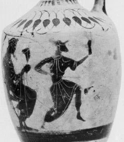 LEKYTHOS (ATHENIAN, BLACK-FIGURE)