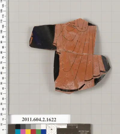 Terracotta fragment of a skyphos (deep drinking cup)