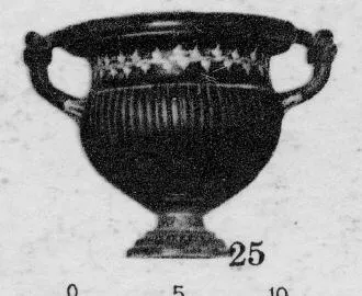 KRATER, KANTHAROID (SOUTH ITALIAN, GNATHIAN, BLACK GLAZE)