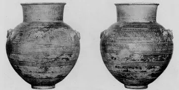 AMPHORA, BELLY (THESSALIAN GEOMETRIC)