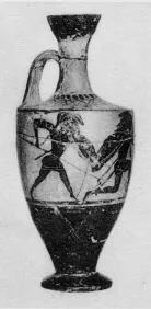 LEKYTHOS (ATHENIAN, BLACK-FIGURE)