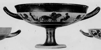 CUP, LITTLE MASTER BAND (ATHENIAN, BLACK-FIGURE)