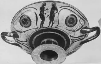 CUP A (ATHENIAN, BLACK-FIGURE)