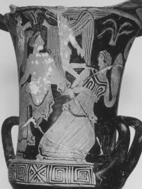 KRATER, CALYX (ATHENIAN, RED-FIGURE)
