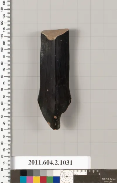 Terracotta fragment of an oinochoe (jug)