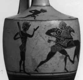 LEKYTHOS (ATHENIAN, BLACK-FIGURE)