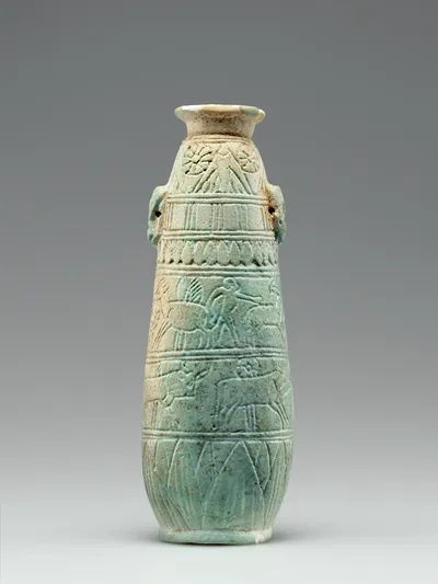 East Greek Faience Alabastron