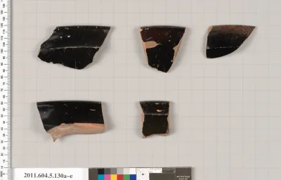 Terracotta rim fragments of stemless kylikes (drinking cups)?