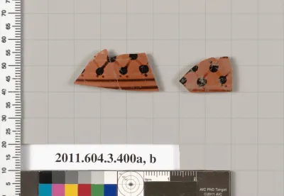 Terracotta fragments of a neck-amphora (jar)