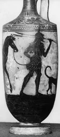 LEKYTHOS (ATHENIAN, BLACK-FIGURE)
