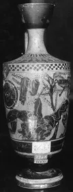 LEKYTHOS (ATHENIAN, BLACK-FIGURE)