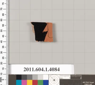 Terracotta fragment of a kylix (drinking cup)