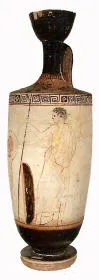 LEKYTHOS (ATHENIAN, RED-FIGURE)