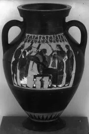 AMPHORA, BELLY, TYPE B (ATHENIAN, BLACK-FIGURE)
