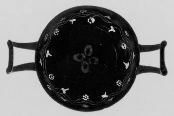 CUP, STEMLESS (SOUTH ITALIAN, CAMPANIAN, BLACK GLAZE)