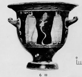 KRATER, BELL (SOUTH ITALIAN, APULIAN, RED-FIGURE)