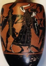 LEKYTHOS (ATHENIAN, BLACK-FIGURE)
