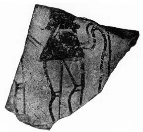 KRATER, FRAGMENT (MYCENEAN)