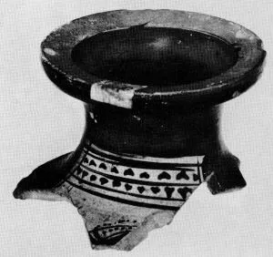 OINOCHOE, FRAGMENT (ATHENIAN, BLACK-FIGURE)