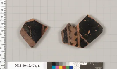 Terracotta fragments of a pelike (jar)