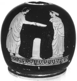 LEKYTHOS, SQUAT (ATHENIAN, RED-FIGURE)