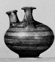 STIRRUP JAR (MYCENEAN, PATTERN)