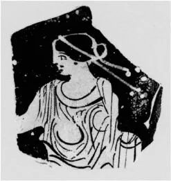CUP SKYPHOS, FRAGMENT (ATHENIAN, RED-FIGURE)