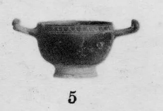 SKYPHOS (SOUTH ITALIAN, GNATHIAN, BLACK GLAZE)