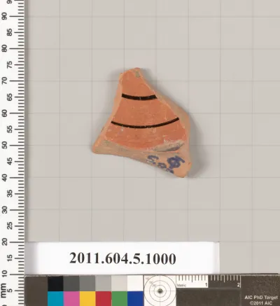 Terracotta fragment of a kylix (drinking