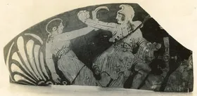 CUP, FRAGMENT (ATHENIAN, RED-FIGURE)