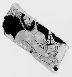 KRATER, BELL, FRAGMENT (SOUTH ITALIAN, APULIAN, RED-FIGURE)