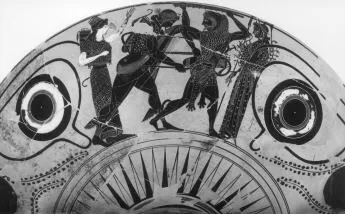 CUP A (ATHENIAN, BLACK-FIGURE)