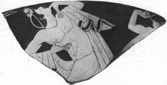 CUP, FRAGMENT (ATHENIAN, RED-FIGURE)