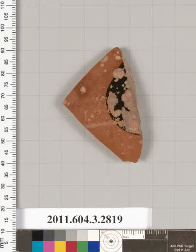 Terracotta fragment of an undetermined shape
