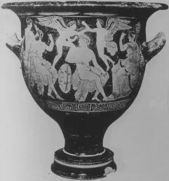 KRATER, BELL (ATHENIAN, RED-FIGURE)