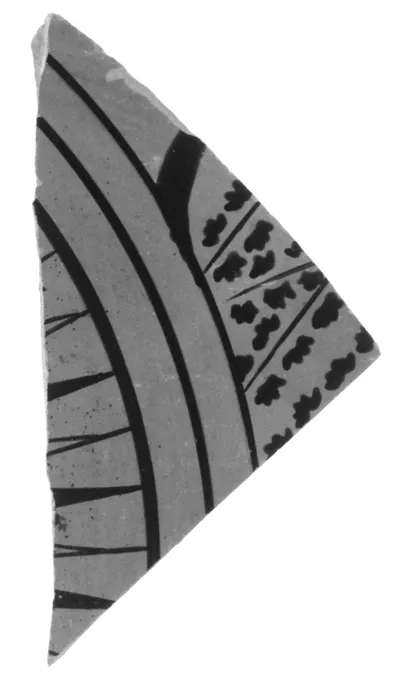 Attic Black-Figure Eye Cup Fragment