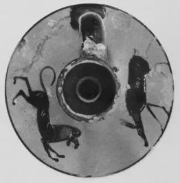 LEKYTHOS (ATHENIAN, BLACK-FIGURE)