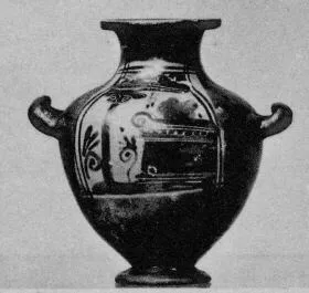 HYDRIA (ATHENIAN, BLACK-FIGURE)
