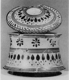 PYXIS (ATHENIAN, BLACK-FIGURE)