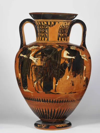 Attische Halsamphora